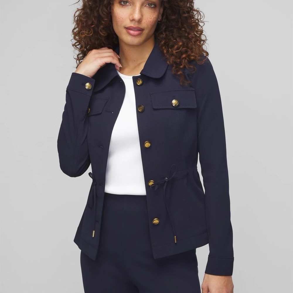 NWOT WHBM $178  Refined Stretch Shacket